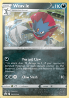 Reserva Blister Weavile - Lost Origin - Card Universe Online