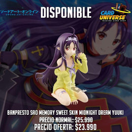 Banpresto SAO Midnight Dream Yuuki - Card Universe Online