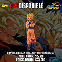 Banpresto Dragon Ball Z Vol1 B Super Saiyan Son Goku - Card Universe Online