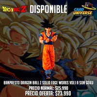 Banpresto Dragon Ball Z Solid Edge Works Vol1 A Son Goku - Card Universe Online