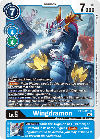 Wingdramon (Box Topper)