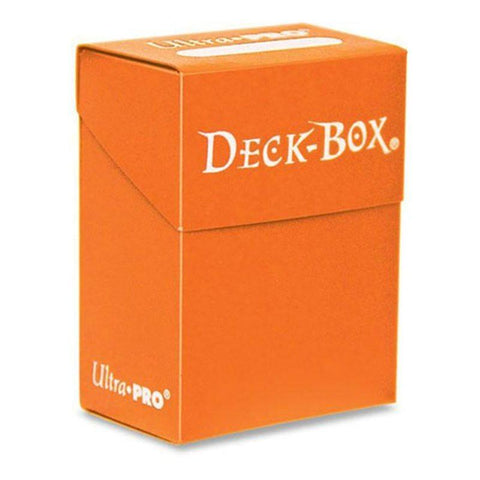 Deck Box Naranja Ultra Pro - Card Universe Online