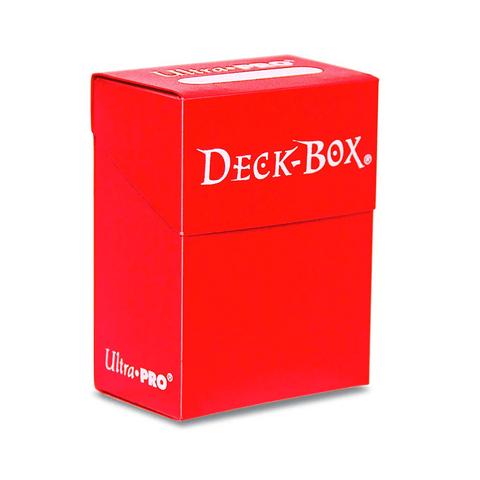 Deck Box Roja Ultra Pro - Card Universe Online