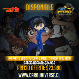 Banpresto Detective Conan Q Posket Shinichi Kudo Ver A - Card Universe Online