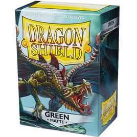 Protectores Dragon Shield Green Matte Standard - Card Universe Online