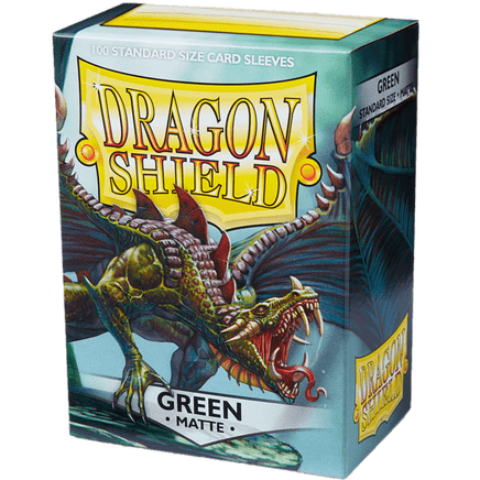 Protectores Dragon Shield Green Matte Standard - Card Universe Online