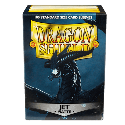 Protectores Dragon Shield Jet Matte Standard - Card Universe Online