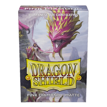 Protectores Dragon Shield Pink Diamond Matte Small - Card Universe Online