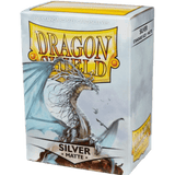 Protectores Dragon Shield Silver Matte Standard - Card Universe Online