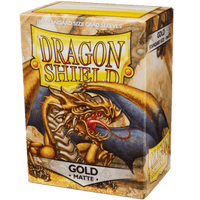 Protectores Dragon Shield Gold Matte Standard - Card Universe Online